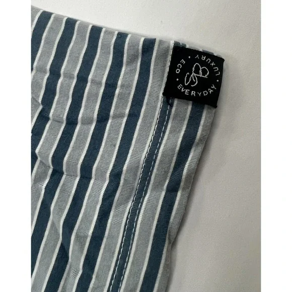 Sweet Bamboo Pjs Youth Size 8 Blue Stripe Vvguc - Picture 5 of 8